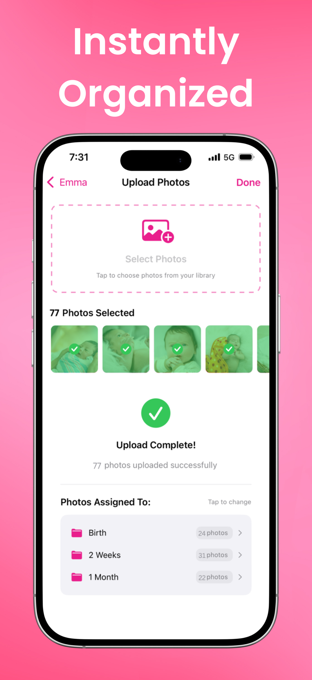 My First Moments App